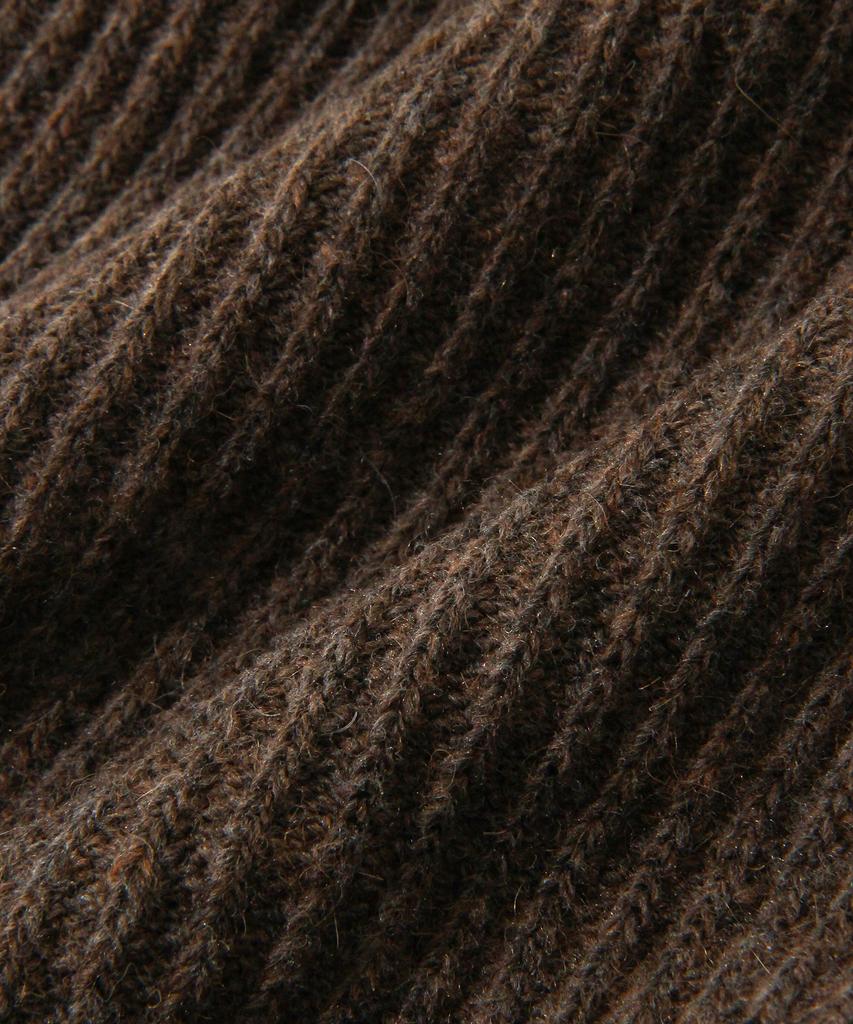DIAMOND LAYLA Baby Alpaca&Ramswool Comfort String Beanie B1 Roasted Chestnut Brown