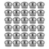 30Pcs Spring Cord Lock Zinc Alloy Durable Multipurpose Spring Toggle Stopper Fastener for Drawstrings Bag Replacement