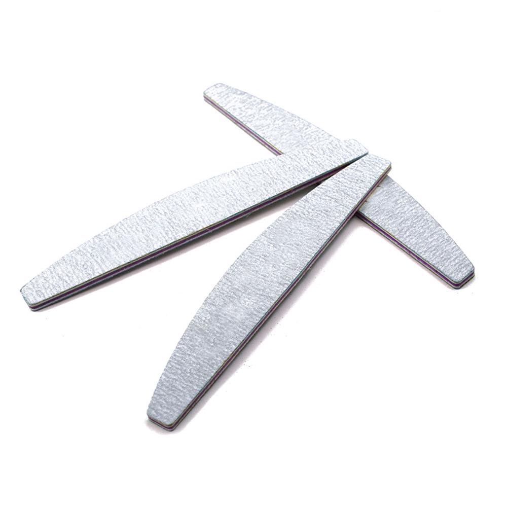 50PCS Nail Files 100/180 Trimmer Buffer Nail Polish Manicure Buffing C-Curved Side Nail Art Pedicure
