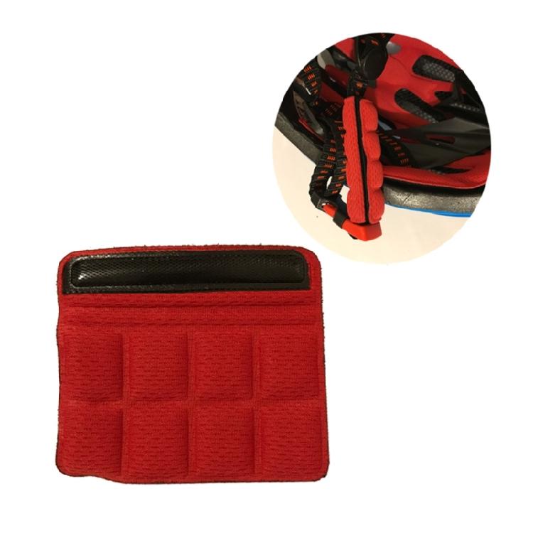 Ventilated Helmets Sponge Inserts Foam Cushion with Secure Chin Support for Long Distance Bikers Summer Riding, 4 Pack