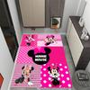 Minnie Mouse Party Decorations Floor Rug Office Rug Design for Hallway Dormitory Bedrooms Foyer Antislip Carpet Anime Office Decor Spiritual Gift