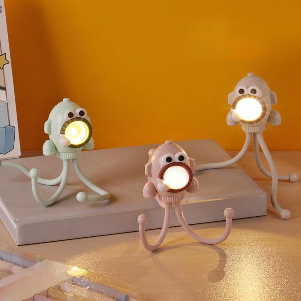 Creative Night Light for Bedside Table, Flexible Lamp Bedroom And Nursery