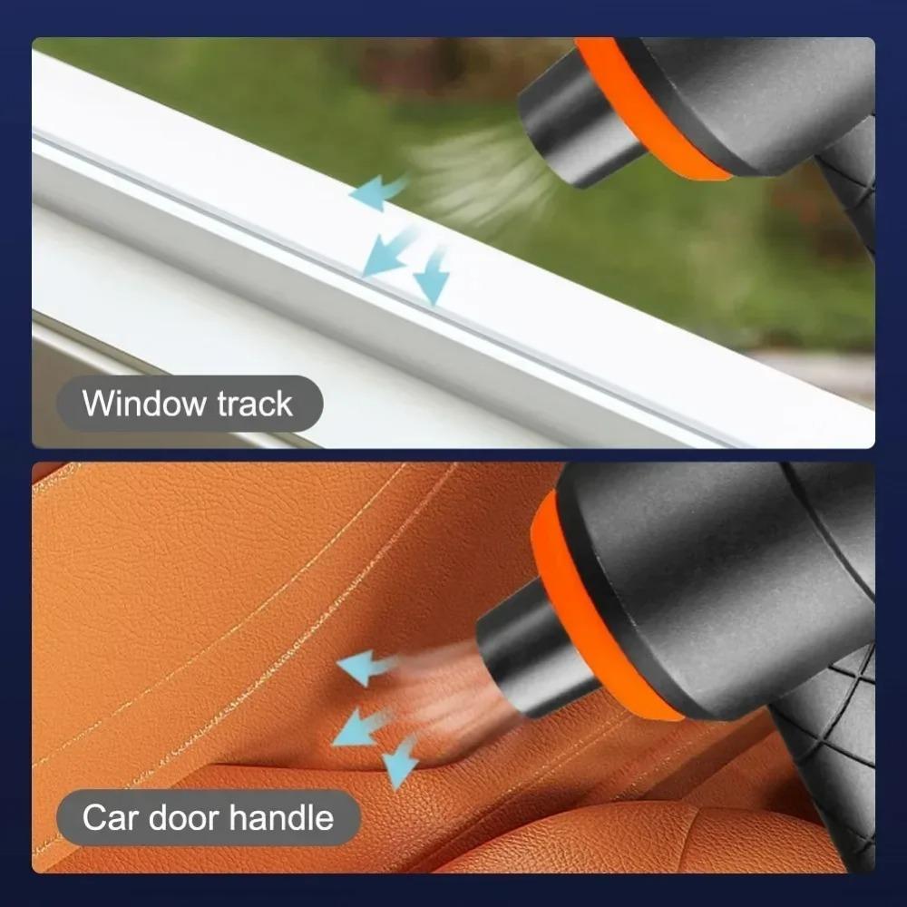 XiaomiPortable Wireless Super Suction Dual Purpose Handheld Vacuum Cleaner for Car Home Use One Click Unlocking for Car Home Cleaning