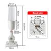 3 Color Industrial LED Warning Light with Buzzer Alarm Foldable Signal Tower Lamp for Factory Machine Equipment