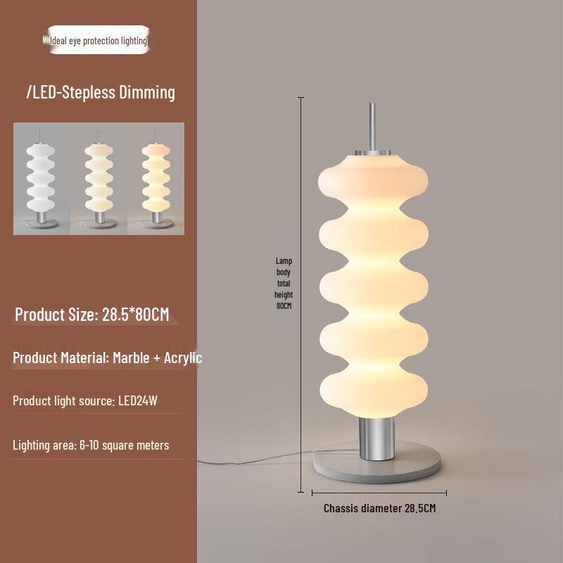 Dream Bubble Chrome Ambient Floor Lamp