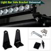 4X Universal Brackets Mounting LED Base Brackets For LED Light Bar Side Mount Bracket-A99D