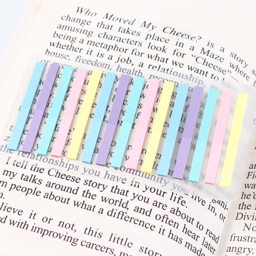 Aid Student Fluorescent Reading Highlight Sticker Sticky Notes Index Tabs Flags Stickers Index