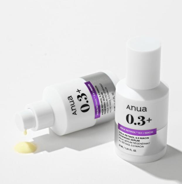 Anua Nano Retinol 0.3 Niacin Renewing Serum Ampoule 30ml