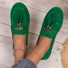 Women Loafers  New Tassels Flat Sneakers Women Comfortable Vacation Shoes Round Toe Walking Shoes Ladies  De Mujer