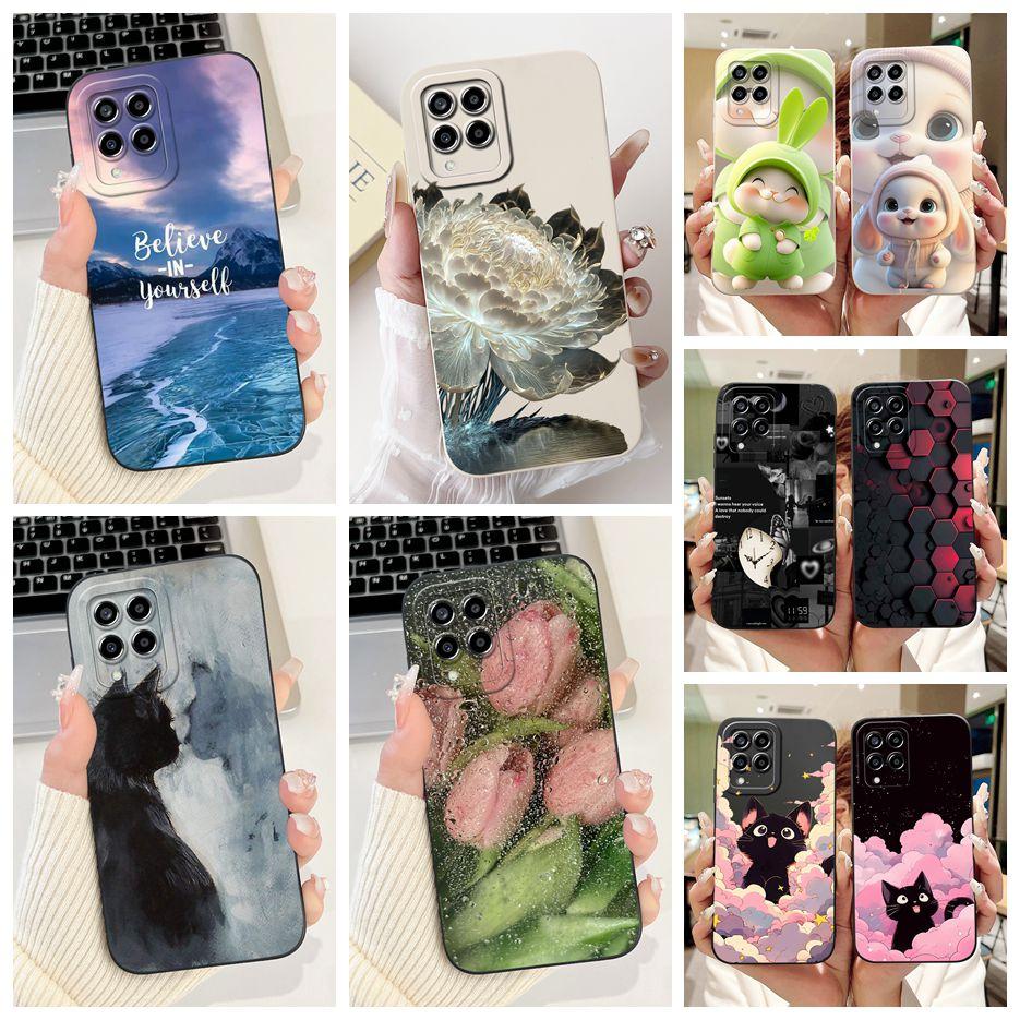 For Samsung Galaxy M33 5G Case SM-M336B New Candy Painted Cover Soft Silicone Phone Case For Samsung M33 M 53 Galaxy M53 5G Bags