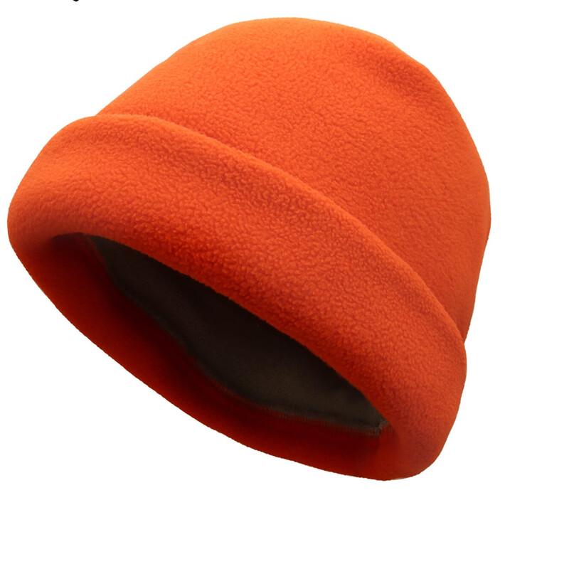 Мужская теплая вязаная уличная шапка