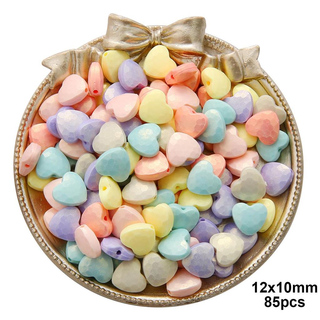 Shiny Candy Colors Acrylic Multi Shape Star Heart Pumpkin Beads For DIY Jewelry Craft Making Accessories