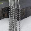 Rust-Resistant Stainless Steel Chain with Crystal Tassel Pendant for DIY Jewelry.