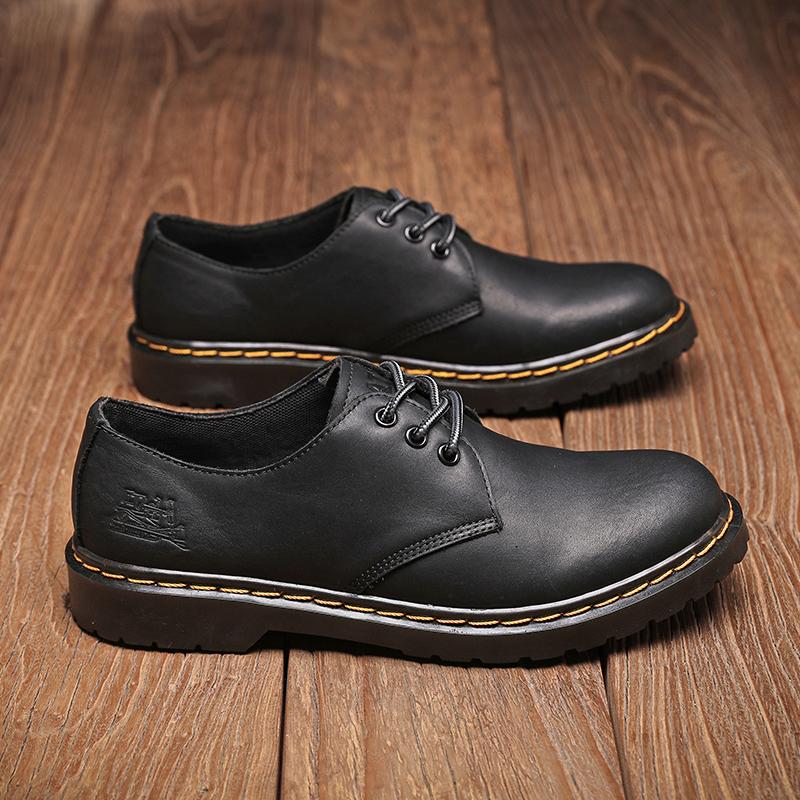 Leisure lace up genuine leather top quality outdoor shoes, fashionable, elegant, luxurious, classic natural leather men's shoes