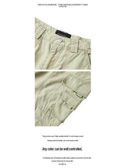 MADEEXTREME Vintage American Streetwear Tactical Paratrooper Pants - Loose Fit, All Cotton Menswear Trousers