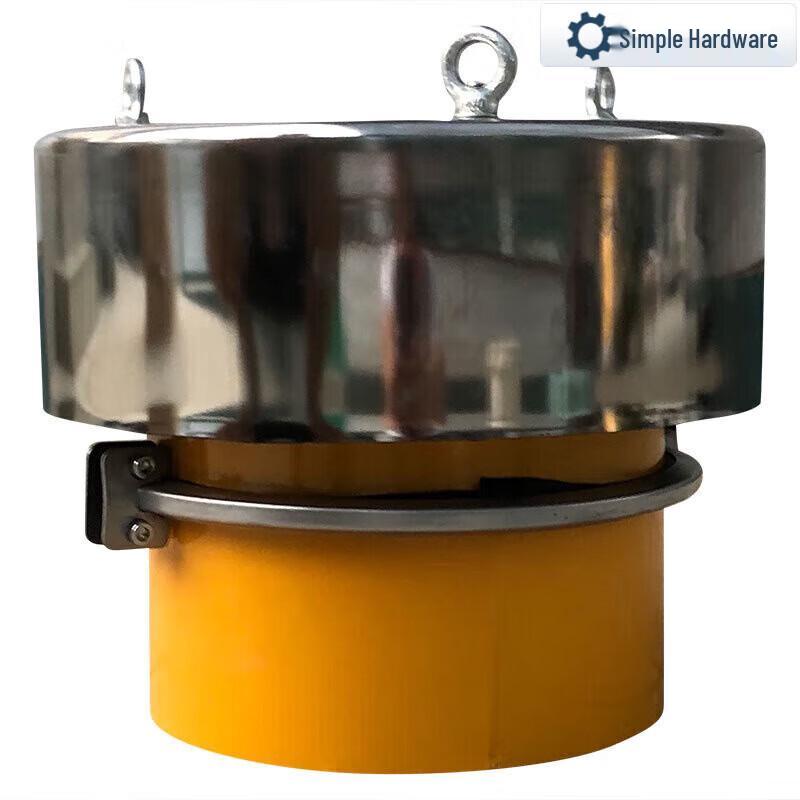 Stainless Steel Cement Silo Pressure Safety Valve CN plug (adapter included)