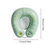 Inflatable U Shaped Pool Float Lounge Water Hammock with Cup Holder
