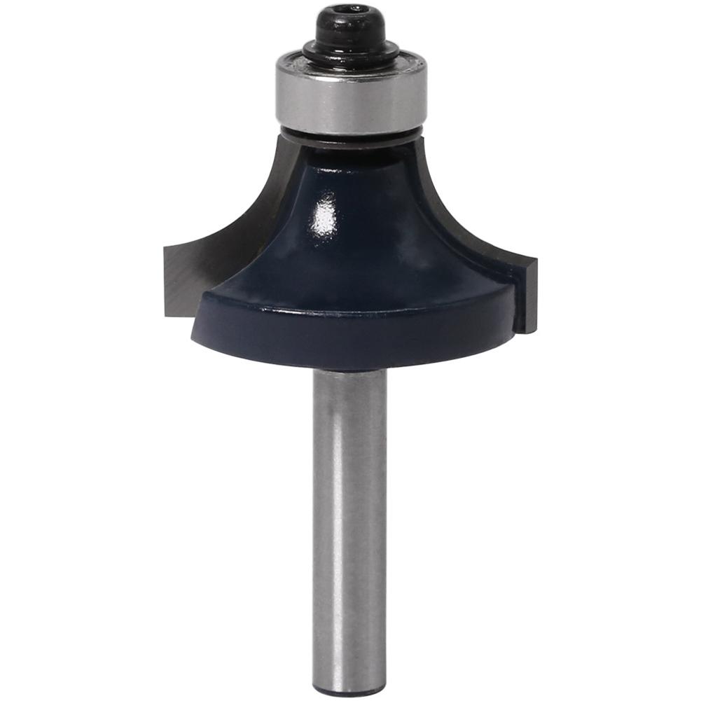 Over Router Bit1 Router Bit Router Bit With Bearing 1/4 Shank Corner Round Over