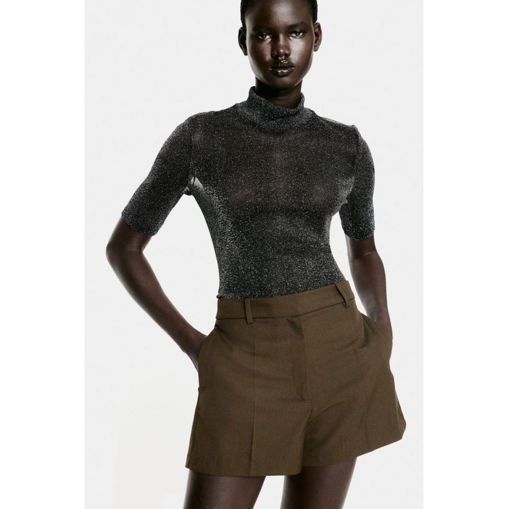 

Шорты HM Tailored Dark Khaki Green