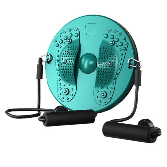 Waist Twist Disc Board with Drawstring Magnetic Foot Massager Waist Sculptor Twister Abdominal Muscles Strengthening Body Shaping Twisting Disc