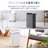 IRIS OHYAMA Dehumidifier Clothes Drying Desiccant Type 6 Tatami Dehumidifier Dehumidification Volume 2.2L With Timer Quiet Design Small Large Capacity