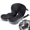 Truck Driver Seat Cushion Memory Foam Back Cushion with Adjustable Strap Ergonomic
