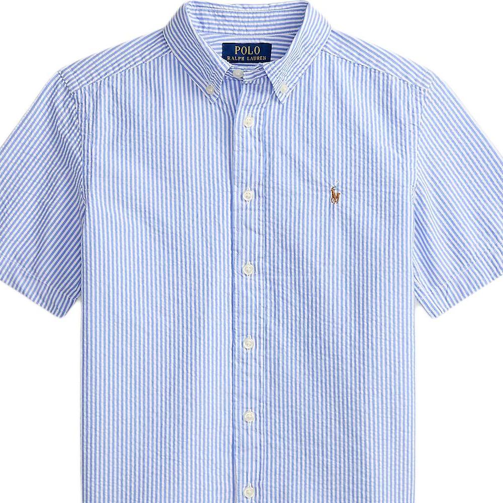 Polo Ralph Lauren Striped Cotton Voile Casual Shirt Regular Fit Kids Kids Shirts 323B23252-002