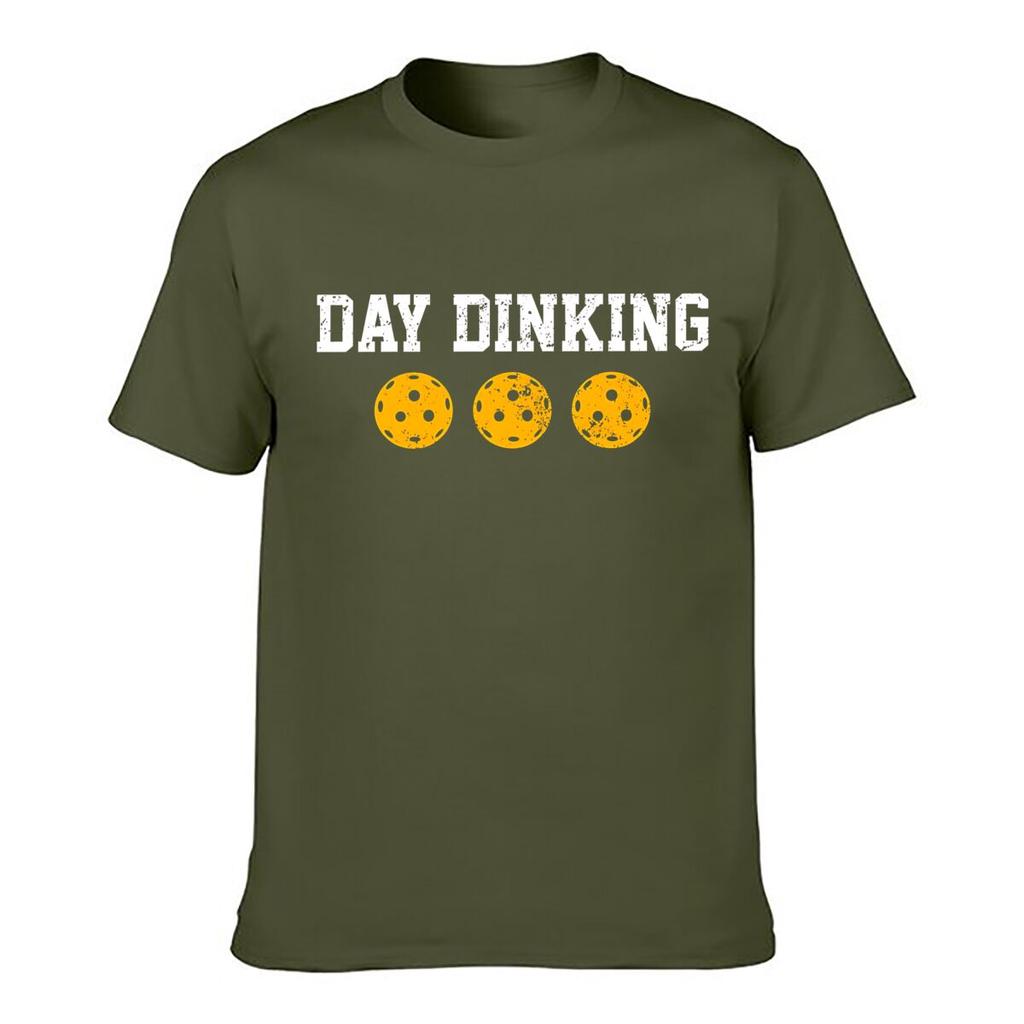 Day Dinking Pickleball Distressed Balls short-sleeved T-shirt