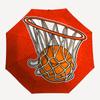 1pc Basketball Hoop Automatic Open/Close Umbrella 8-Rib Strong Frame, Portable Travel Umbrella for Women & Men, Birthday Gift Parties, Everyday Use