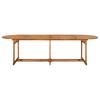 Vidaxl 11-Cz. Zestaw Mebli Ogrodowych 280X90X75Cm Lite Drewno Akacjowe