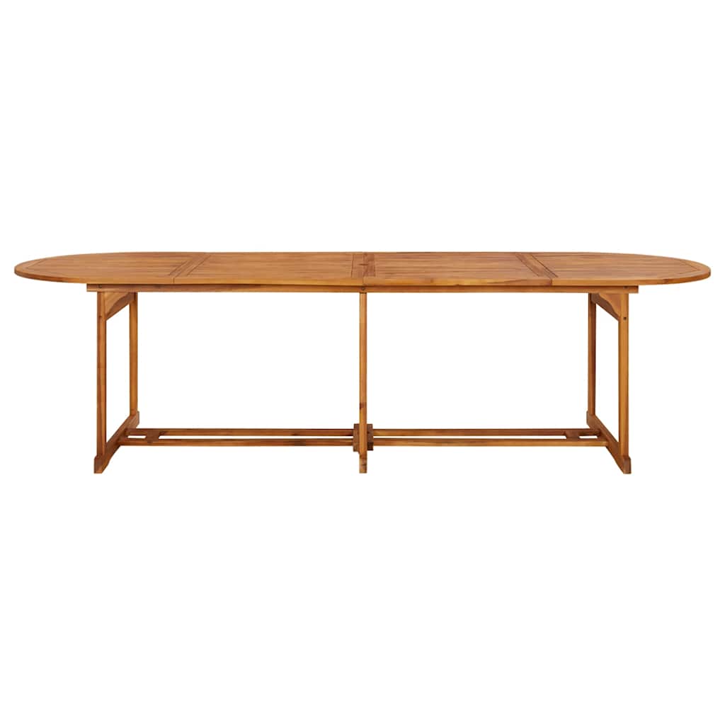 Vidaxl 11-Cz. Zestaw Mebli Ogrodowych 280X90X75Cm Lite Drewno Akacjowe