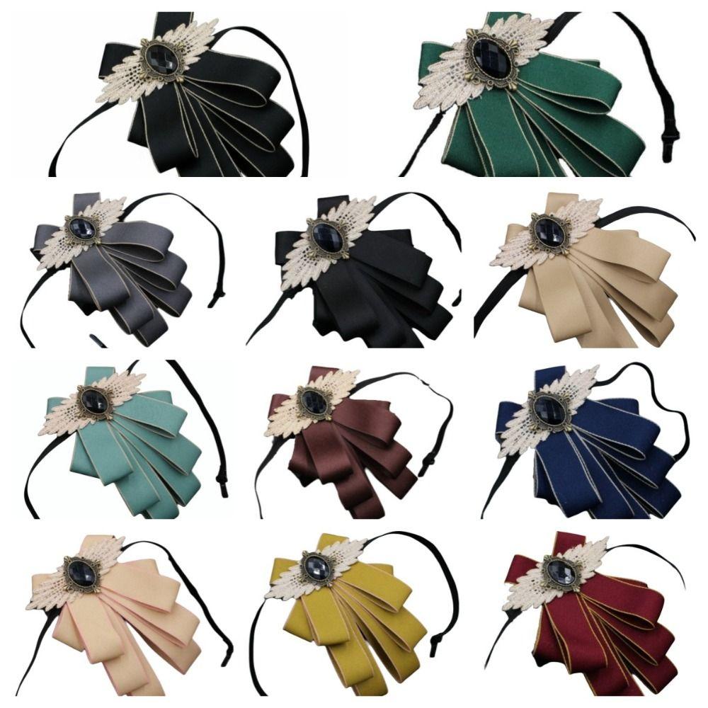 British Style Gentleman's Bow Tie Adjustable Men's Suit Accessory  Bridegroom