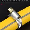 201 Stainless Steel Hose and Pipe Clamp for Water Pipes, Range Hoods, Washing Machines, and Gas Pipes