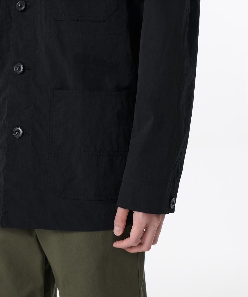 Musinsa Standard Nylon Crease Chore Jacket [Black]