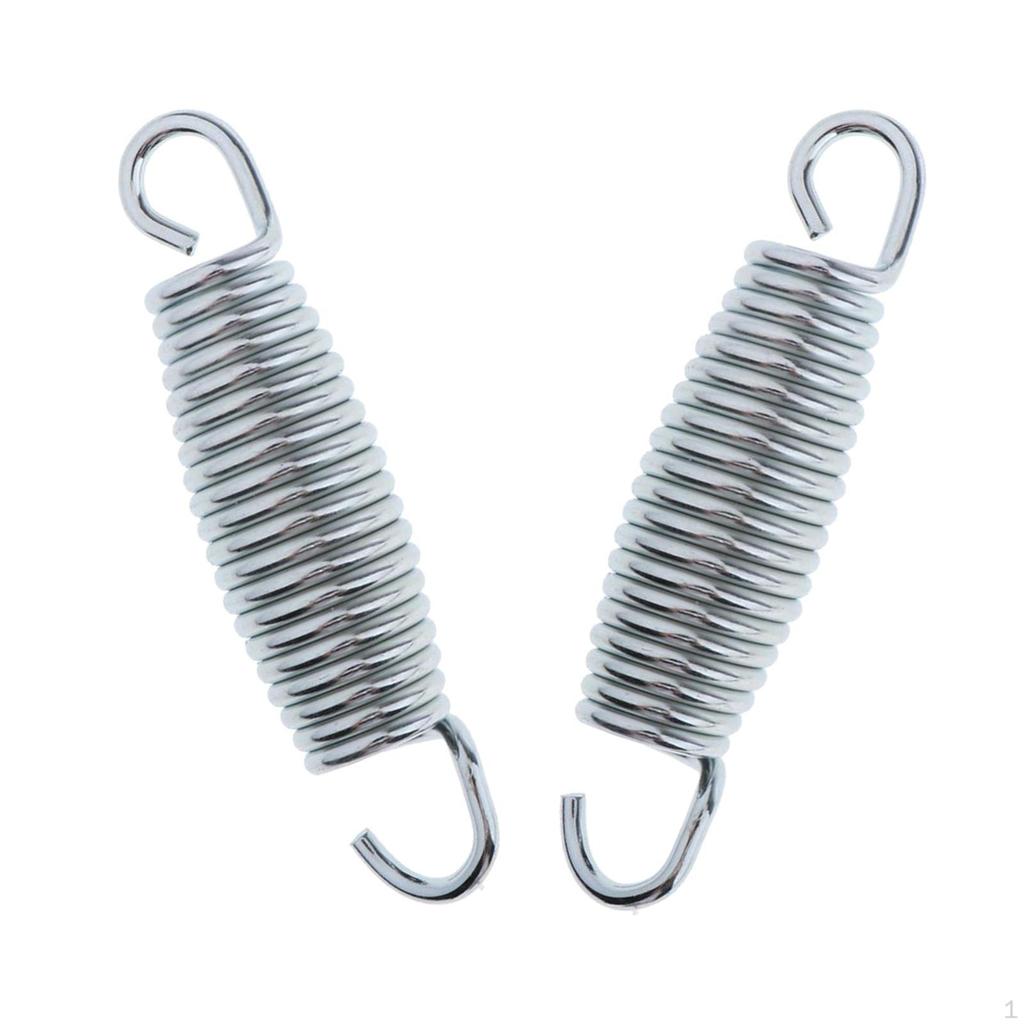 Trampoline Springs Replacement - 10cm (3.94 Inch) Heavy Duty T-Hook Extension Springs for Kids Trampoline