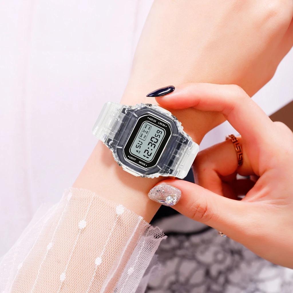 Orologio da polso impermeabile trasparente luminoso acquista in modo  economico — spedizione gratuita, recensioni reali con foto — Joom