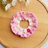 Adjustable Cozy Puppy Collar Flowers Pendant Dog Scarf Bib Stylish Saliva Towel  Daily Use