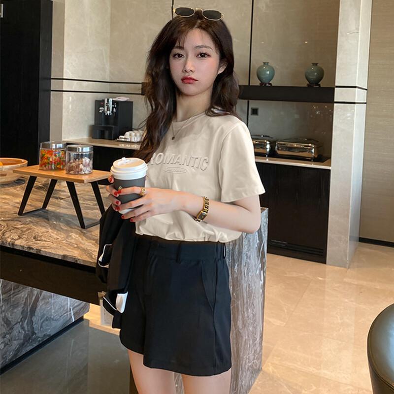 TonLion Women s Summer Graphic T-Shirt L