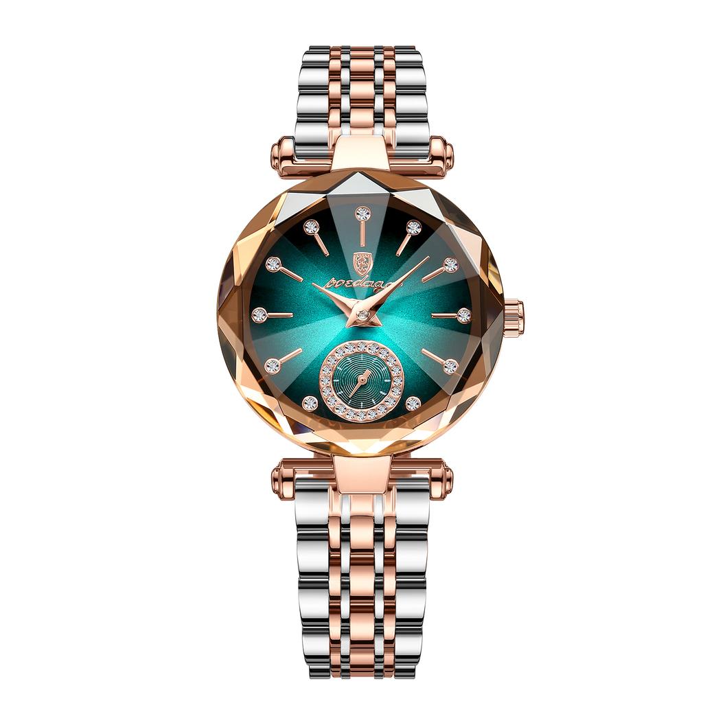 POEDAGAR Elegant Luxury Women's Quartz Watches Waterproof Stainless Steel Watch Casual Fashion Ladies Wristwatch