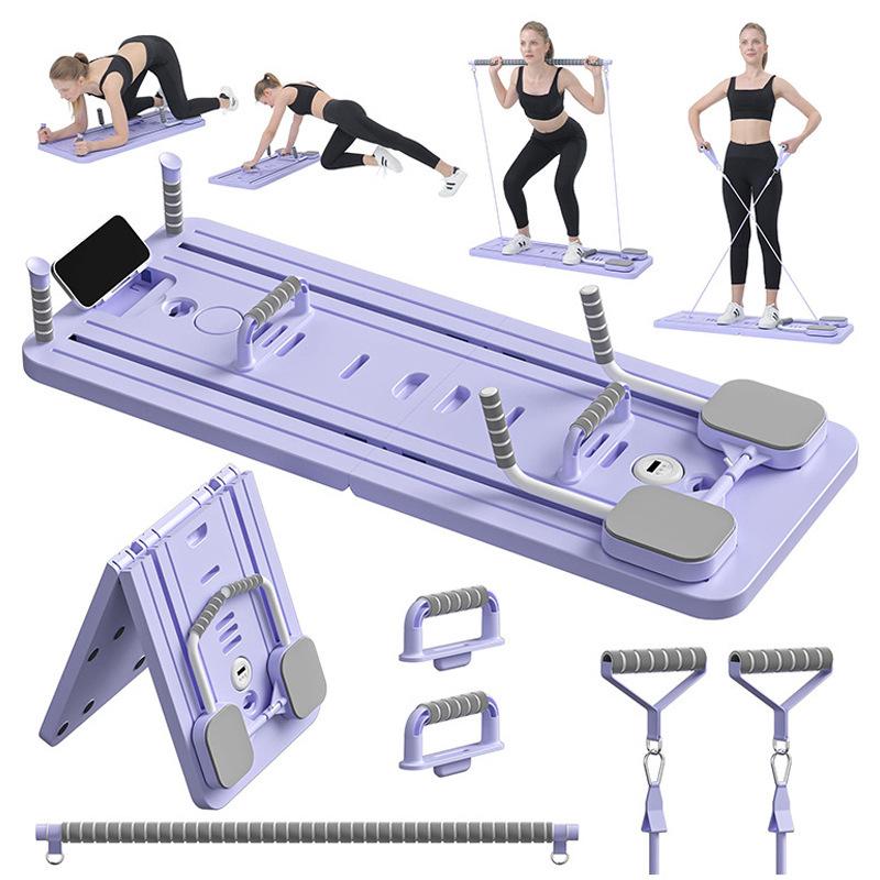 Foldable 4-in-1 Fitness Board for Abdominal, Chest, and Plank Training