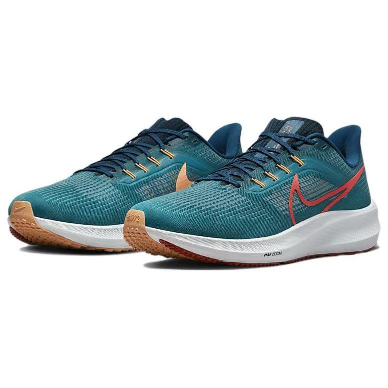 Nike Air Zoom Pegasus 39 Bright Spruce Valerian Blue Cerulean Light Crimson Men's Running Shoes DH4071-302