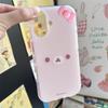 Giappone Coreano Stile INS Orso Carino e Rilassato Custodia per Telefono per iPhone 16 15 14 13 12 11 Pro Max XR XS 7 8 Plus MINI Y2K Copertura Fortunata