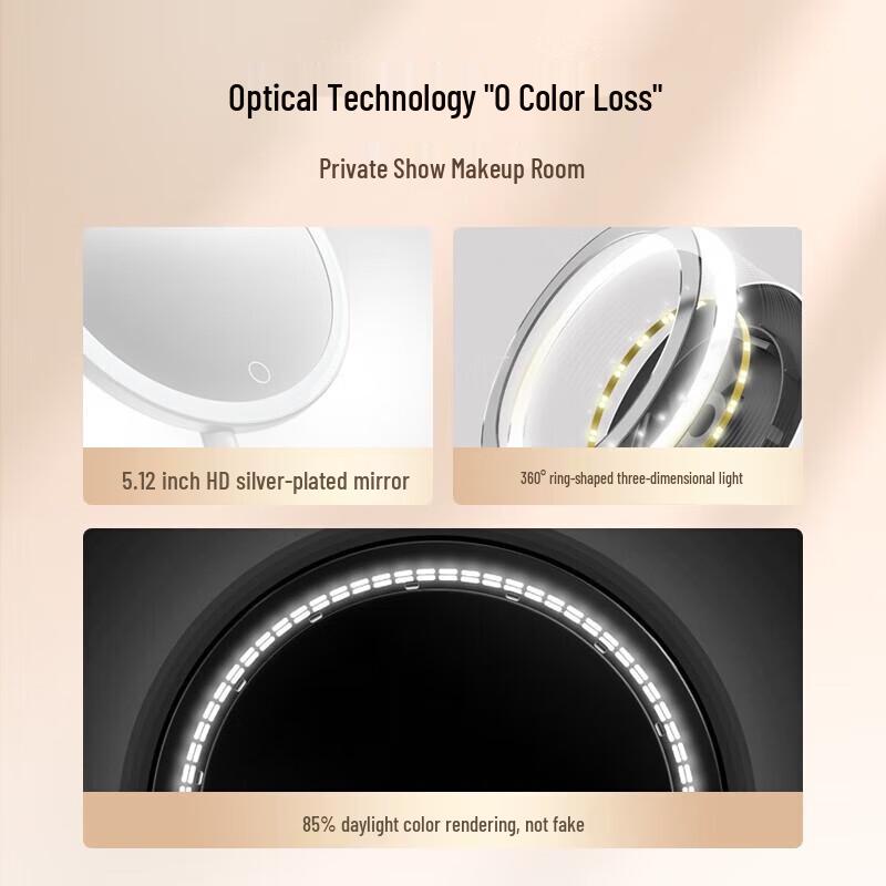 DOCO LAB LED Smart Makeup Mirror