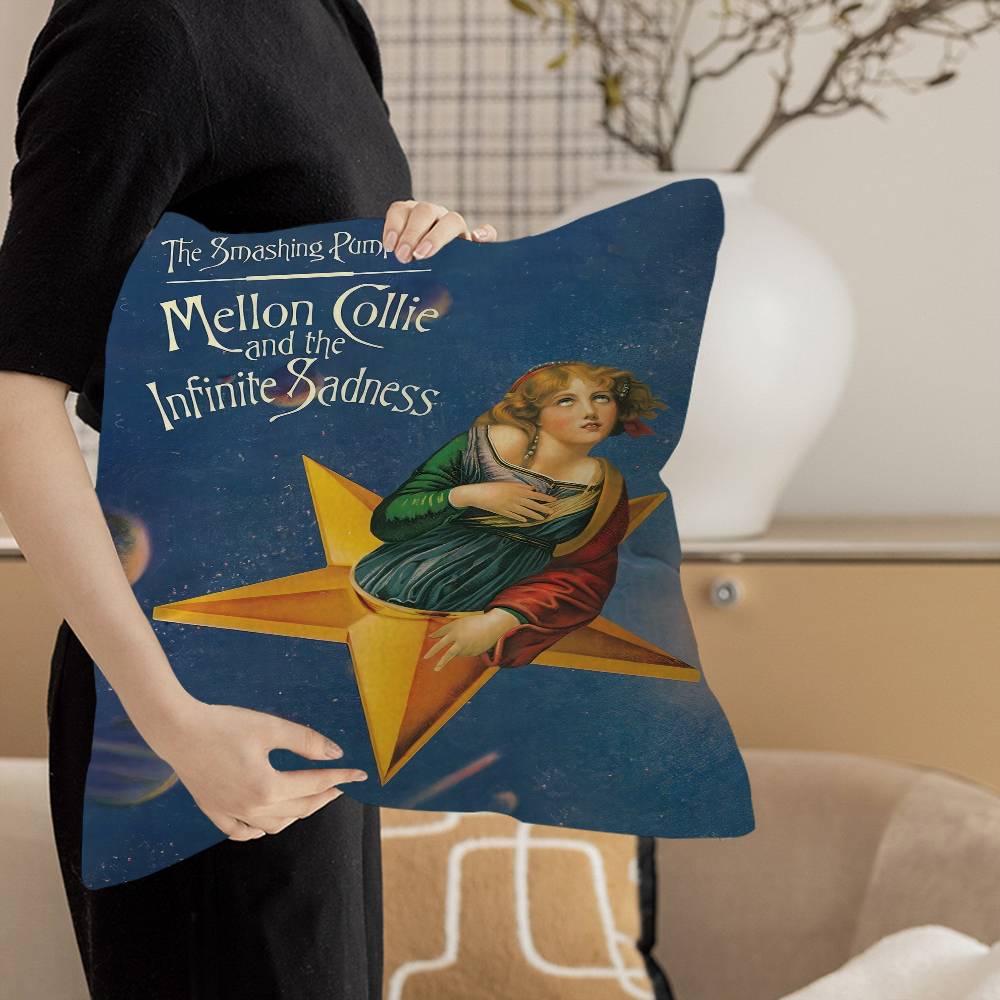 The Smashing Pumpkins band Maple Design Cushion Cover Happy Autumn Harvest decor Holiday Decorati Pillow Cover