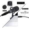 3M USB Microphone Cable, USB to XLR Female to XLR to USB-B Converter Cable for PC Microphones, Karaoke, Studio Recording