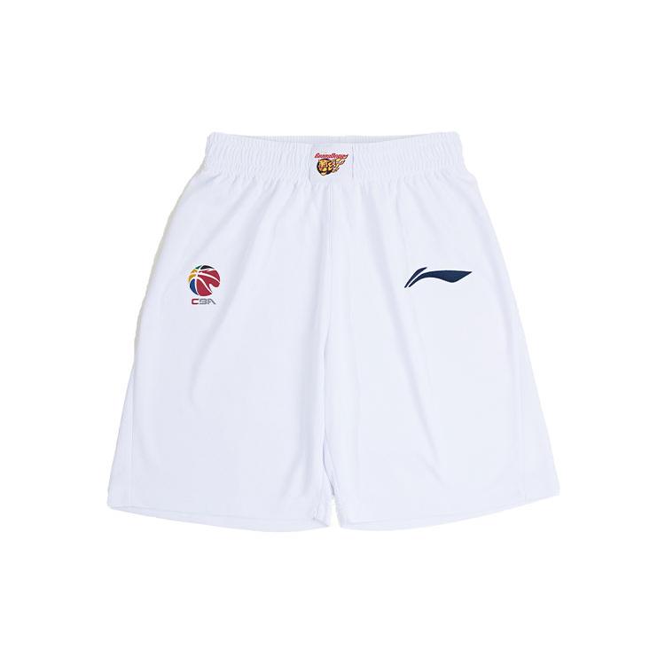Li Ning Professional Basketball Collection Basketball Shorts Men s White AAPR449-1 XL
