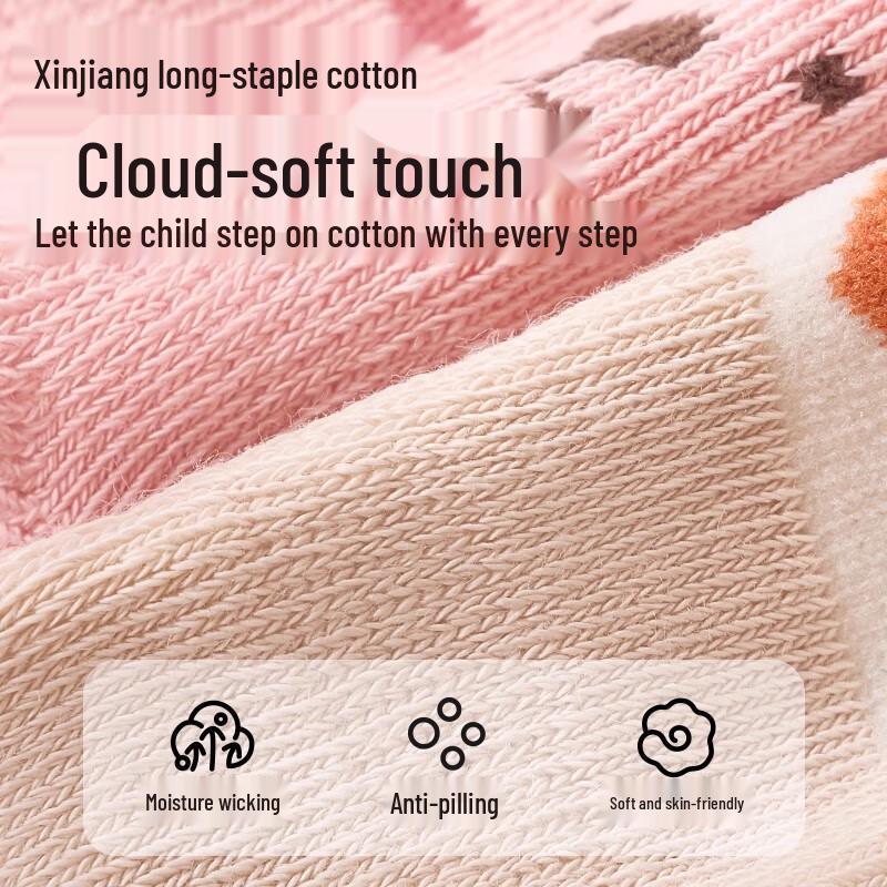 Cotton Bear Baby Anti-slip Floor Socks