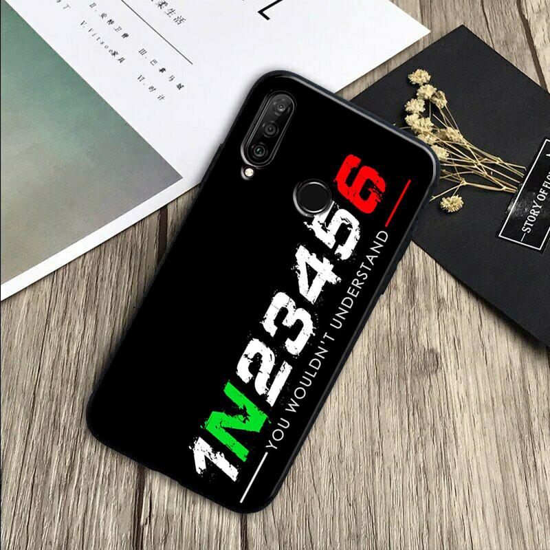 1N23456 Motorcycle For Huawei Nova 11 Pro 12i 3i 7i 8i 9 10 SE Y60 Y61 Y70 Y72 Y73 Y90 Y91 P20 P30 P40 Lite Case