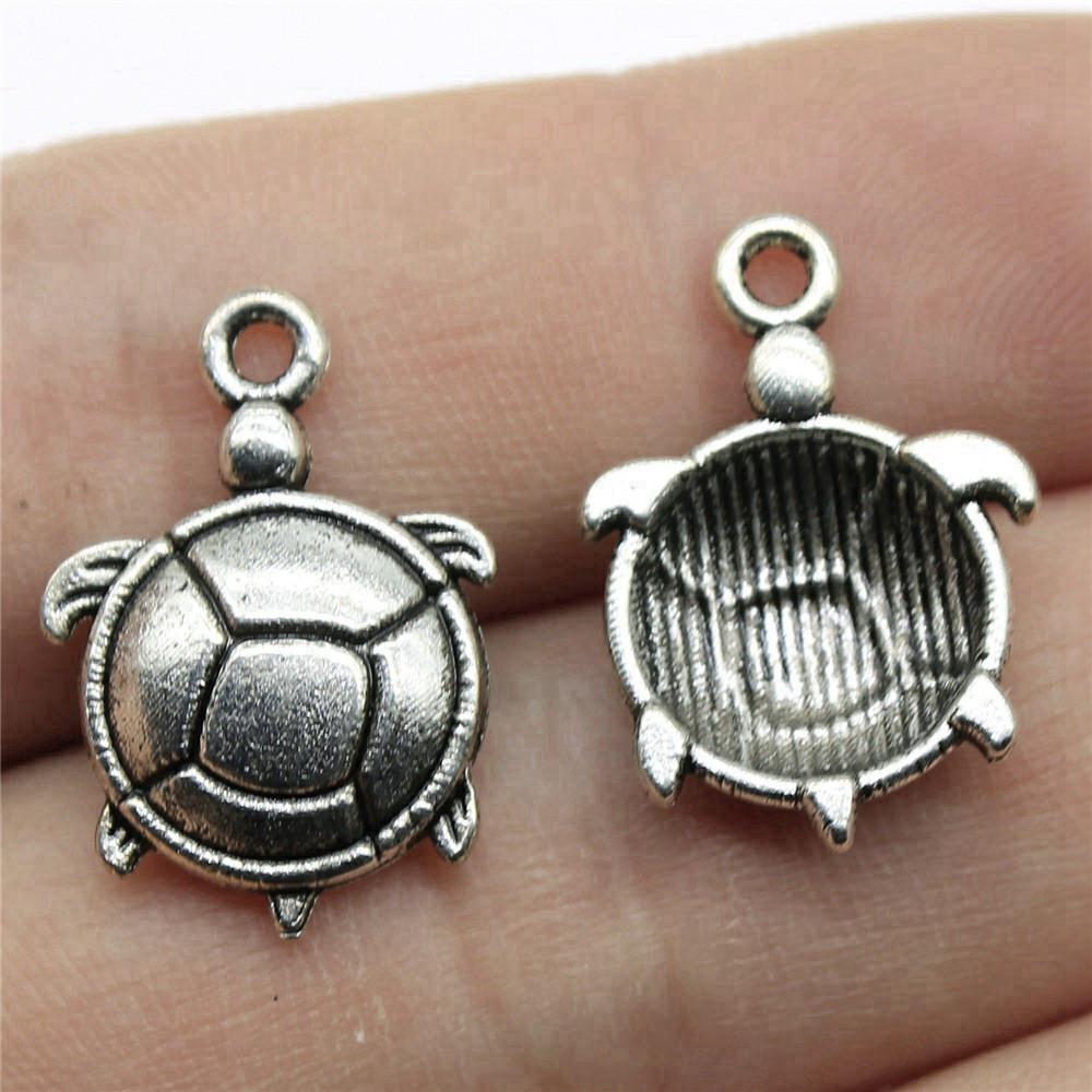 Charms Turtle Sea Turtle Pendants Minimalist Jewelry Components QC133
