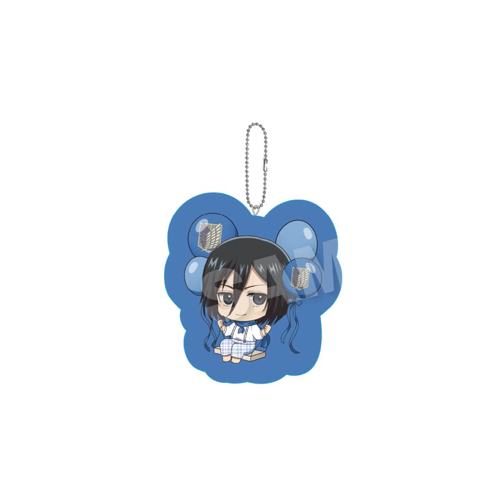 Attack on Titan Mikasa Ackerman Barunko Cushion Keychain
